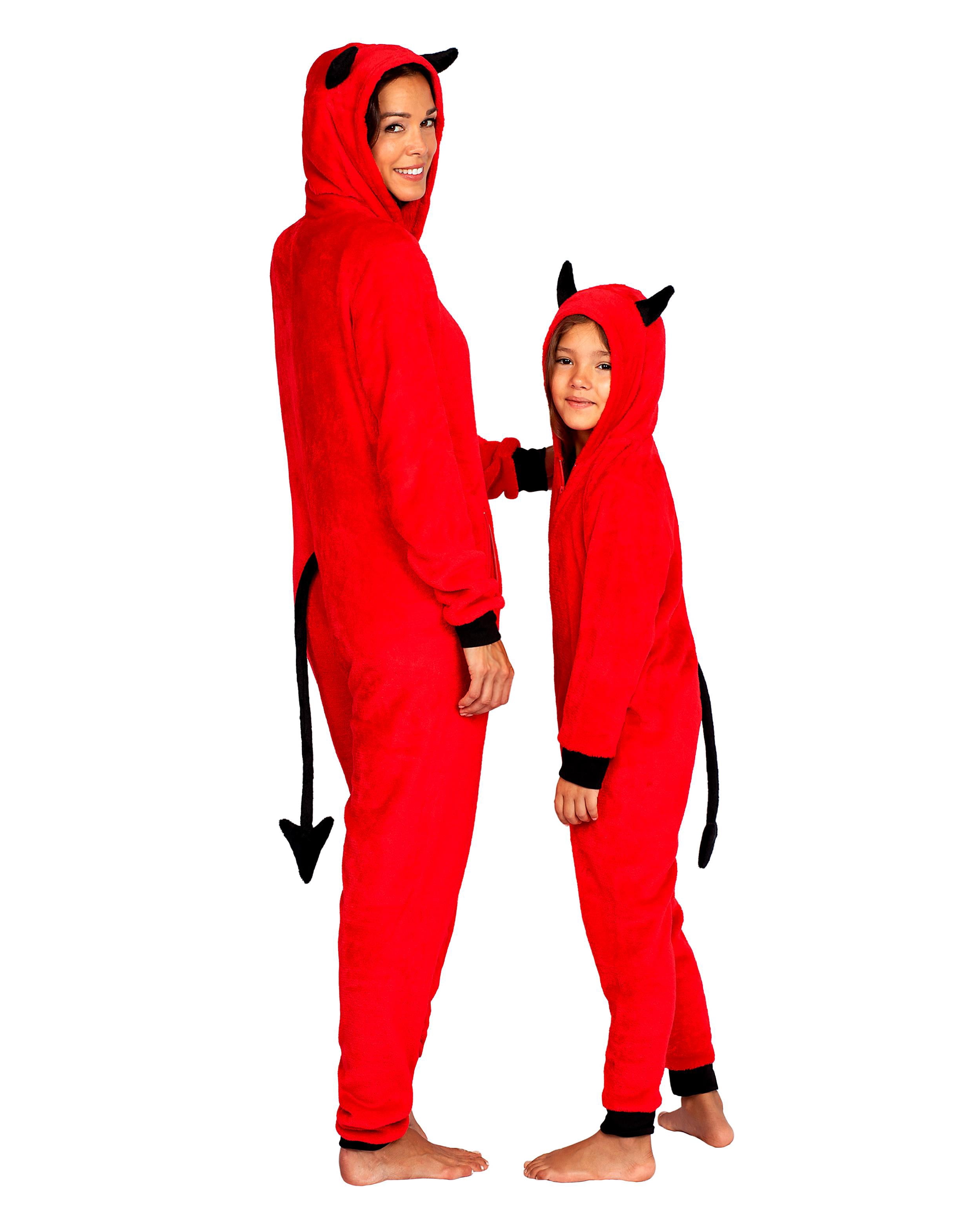Halloween Mommy & Me Onesie Pajama Costume, Devil (Womens), Size: XL, Prestigez