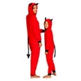 thumbnail image 3 of Halloween Mommy & Me Onesie Pajama Costume, Devil (Womens), Size: L, Prestigez, 3 of 8