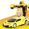 thumbnail image 2 of Vehículo de Deformación Hugo Coche de telemando Con Luces de sonido 360 grados Amarillo, 2 of 2