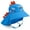 Dinosaur Blue, variant on Kids Nylon UPF 50+Sun Hat for Toddler Boys and Girls,Blue