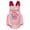 Pink, variant on Akiihool Newborn Onesies Baby Boy Girl Bodysuits Short Sleeve Summer Infant Clothes (Blue,0-3 Months)