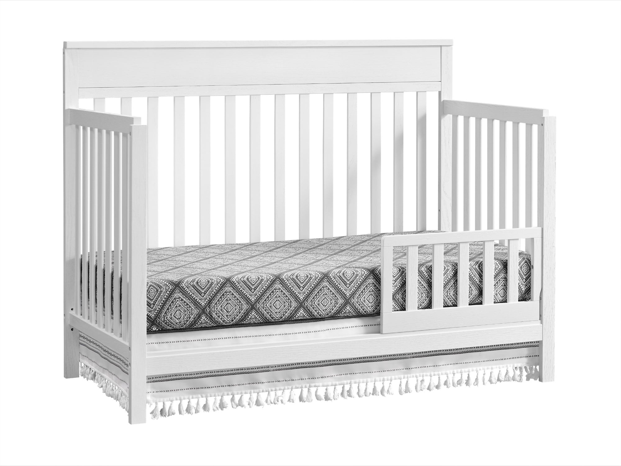 Oxford Baby Castle Hill Toddler Bed Guard Rail, Barn White