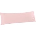 thumbnail image 1 of HAHDAXIA 1 Pack Microfiber Body Pillow Case, 1800 Super Soft Pillowcase with Envelope Closure, Wrinkle, Fade and Stain Resistant Pillow Cover, 20x54, Blush Pink, 1 of 6