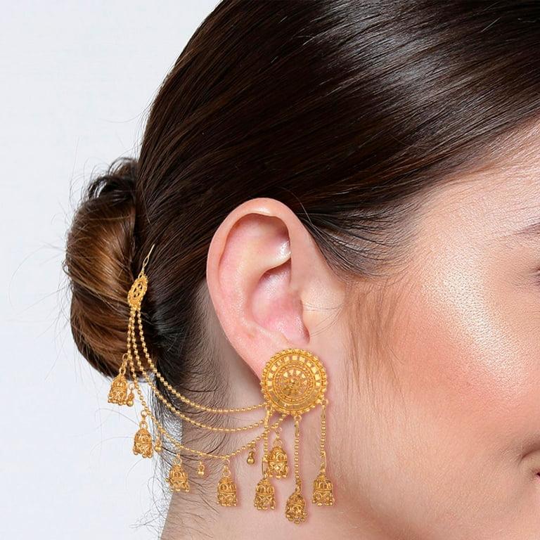 アクセサリー Indian Jewelry Efulgenz Indian Bollywood Jewelry Dangling Earring with