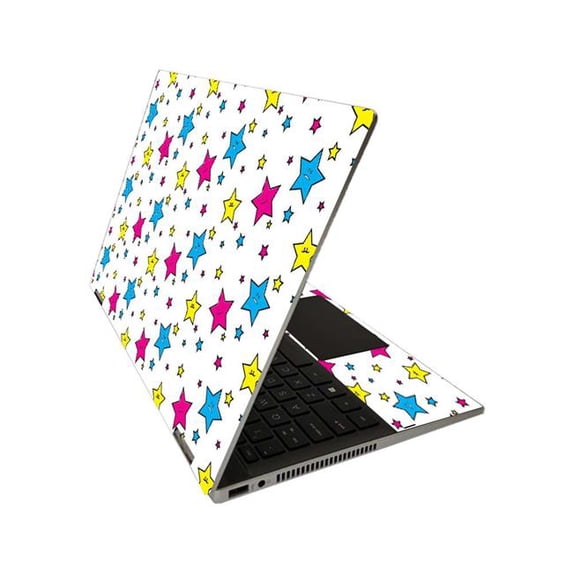 MightySkins HPPX3601420-Smiley Stars Skin for HP Pavilion x360 14 in. 2020 - Smiley Stars