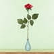 thumbnail image 4 of Artificial Rose flores falsas para la boda nupcial decoración de la oficina en casa (20pcs rojo oscuro), 4 of 8