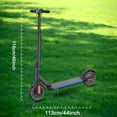 thumbnail image 3 of SANOPY Electric Scooter for Adults, 350W Motor E-Scooter, 9 In Tires, 20 mph and 20 Miles Commuting Kick Scooter, Max Load 265 Lbs,Dark Blue, 3 of 11