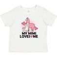 thumbnail image 3 of Inktastic My Mimi Loves Me Llama Girls Baby T-Shirt, 3 of 5