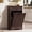 Brown, variant on AHB 13 Gallon Tilt Out Kitchen Trash Cabinet with Drawer, Single Trash Can Storage Organizer for Kitchen