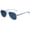 Blue Lens Clear Frame, variant on Aviator Sunglasses for Women Men Acetate Frame Polarized Lens UV Protection for Outdoor P1581