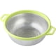 thumbnail image 1 of Stainless Steel Colander With Handle and Legs, Large Metal Green Strainer for Pasta, Spaghetti, Berry, Veggies, Fruits, Noodles, Salads, 5-quart 10.5, 1 of 4