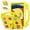 Yellow, variant on Creative Cute Kids Tablet Case For iPad Mini1/2/3/4/5/6/7 Air 2 4 5 11 13 Pro 10.5 12.9 A16 Bracket Strawberry Bear Shockproof Protective Tablet Cover