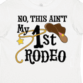 thumbnail image 4 of Inktastic No, This Ain't My 1st Rodeo Cowboy Hat and Lasso Boys or Girls Toddler T-Shirt, 4 of 5