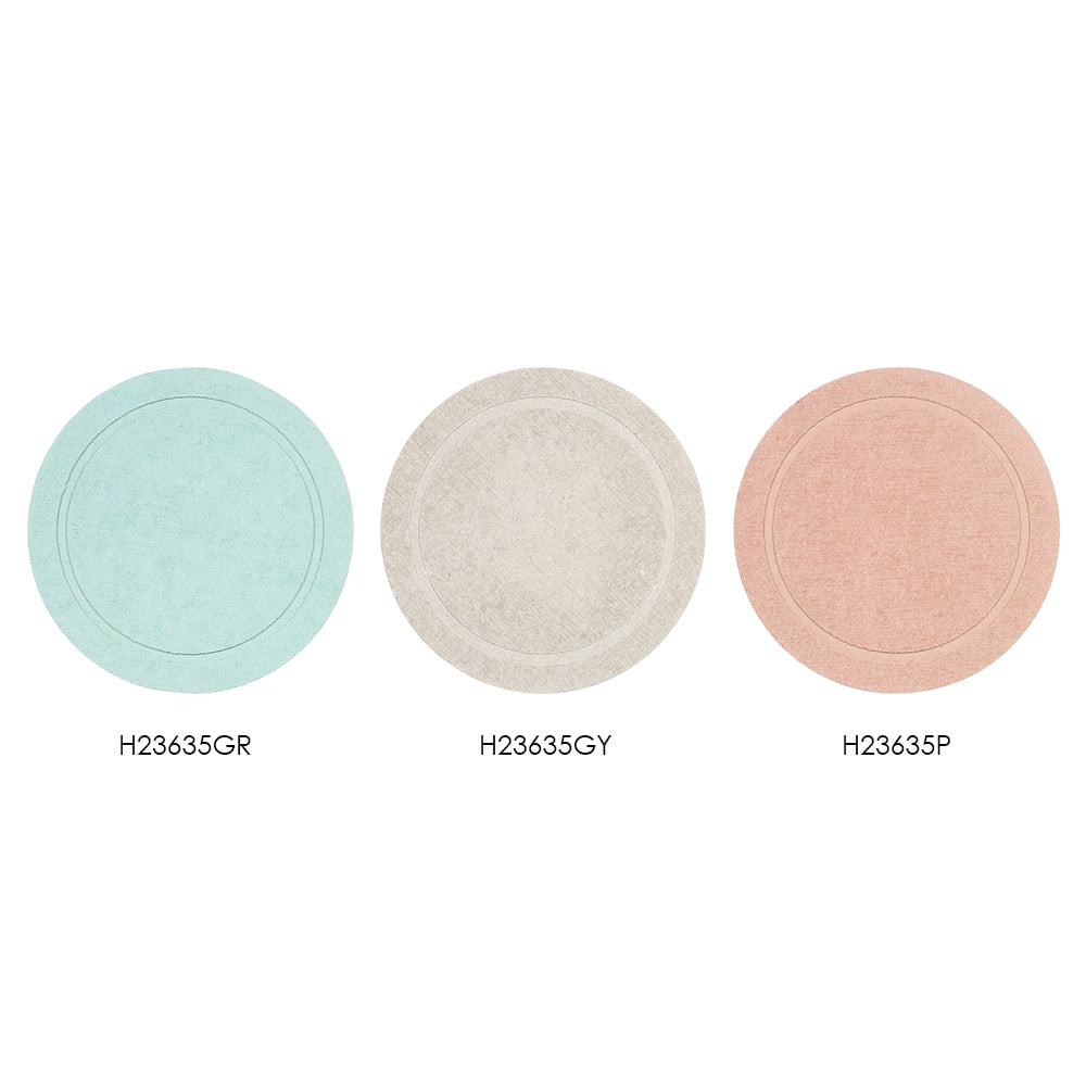 Natural Diatomaceous Earth Drink Coaster Absorbent Modern Round Coaster