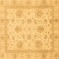 thumbnail image 1 of Ahgly Company Indoor Square Oriental Brown Modern Area Rugs, 8' Square, 1 of 4