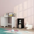 thumbnail image 6 of ALISENED 2 Cube Tall Skinny Bookcase, Narrow Organizer Shelf, Wood Corner Bookshelf, Storage Shelves, 6 of 9