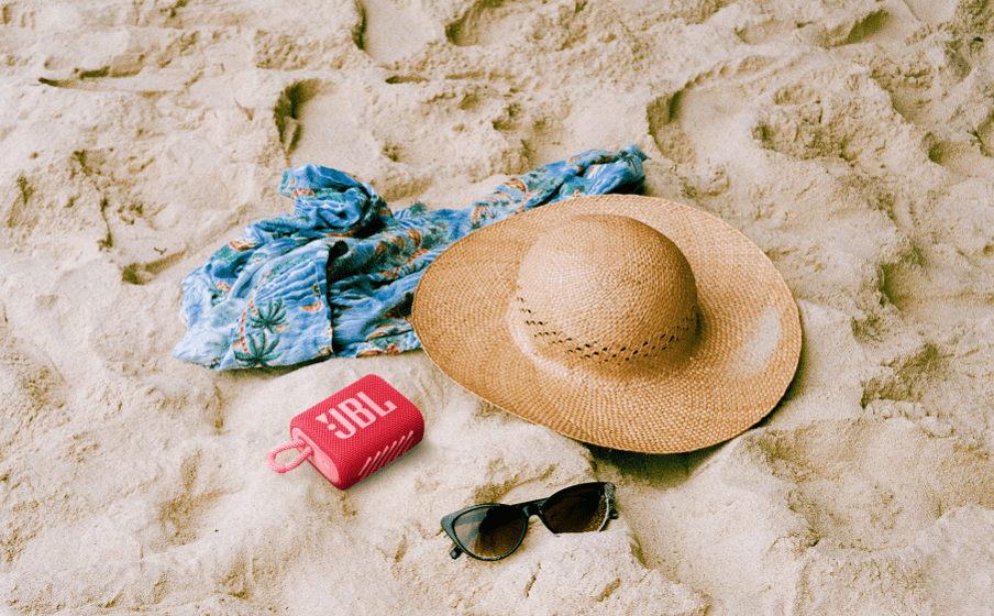 Restored JBL Go 3 , Portable Waterproof Speaker (Refurbished)