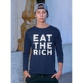 thumbnail image 2 of Bold Anti-Elite Graphic Tee Long Sleeve Men's, 2 of 4