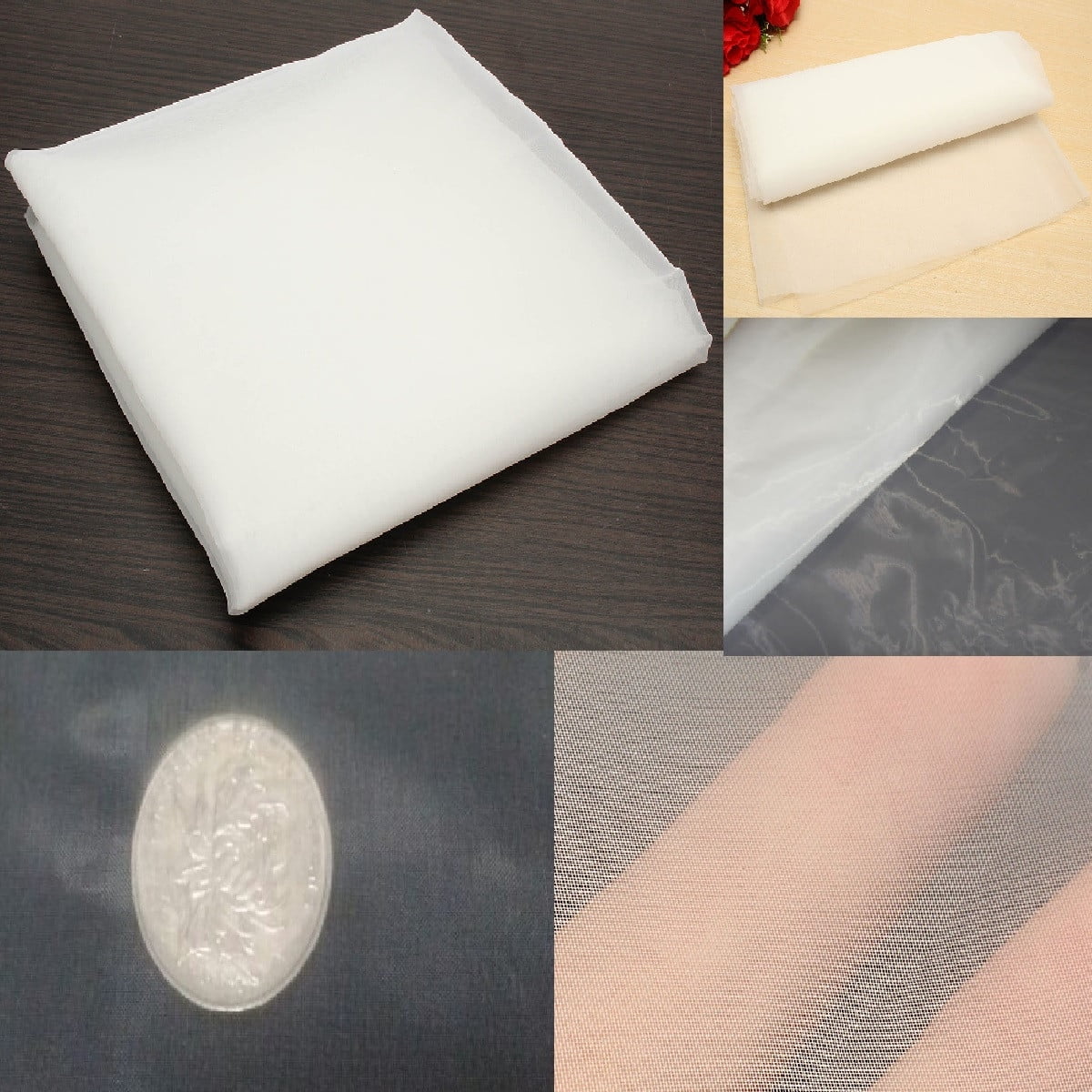 Brita 50"x30" 35 Micron Nylon Filter Mesh Cloth Fabric Water Liquid Strain Polyester 