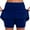 1#Dark blue, variant on Clothing 2025!Women's High Waisted Tennis Skirts Tummy Control Pleated Golf Skorts Skirts for Women with Shorts Pockets Black Tennis Skirts for Women L