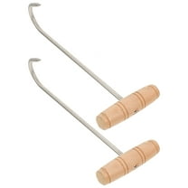 2 Pcs Butcher Hook Meat Hooks for Grilling Processing Pork Roast Tool Butchering Shop
