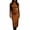 Brown, variant on Summer Dresses for Women 2026 Turtleneck Long Sleeve Bodycon Midi Dress Slim Fit Form Fitted Elegant Style For Fall Winter And Evening Events