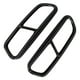 thumbnail image 4 of Reemplazo negro brillante de acero inoxidable con embellecedor de punta de escape cuádruple para A6 C7 2016-2018, 4 of 5