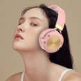 thumbnail image 1 of Auriculares Bluetooth con micrófono Auriculares inalámbricos con micrófono Auriculares Bluetooth 5.0 10 horas de tiempo de funcionamiento, 1 of 1