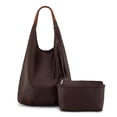 thumbnail image 1 of Set de bandolera Montana West Slouchy Hobo Bag para mujer, 1 of 8