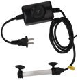 thumbnail image 3 of Mini Aquarium Water Heater Submersible Fish Tank Automatic Thermostat Heating Rod CN Plug 220V25W, 3 of 9