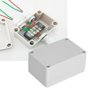 Zaqw Power Junction Box Electrical Enclosure Wiring Connection Case Outdoors Supplies 100x68x50mm,Wiring Connection Box,Electronic Project Instrument