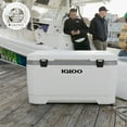 thumbnail image 6 of Igloo 100 QT Latitude Marine Ultra Hard-Sided Cooler, White and Moonscape Gray, 6 of 12