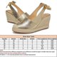 thumbnail image 2 of Women Platform Sandals Summer Wedge Closed Toe Slip On Casual Holiday Soft ShoesEU 41, 2 of 5