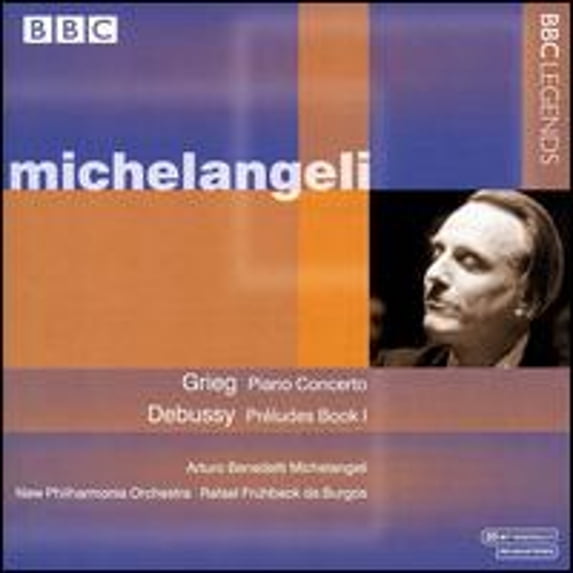 Pre-Owned Michelangeli Plays Grieg & Debussy (CD 0684911404326) by Arturo Benedetti Michelangeli (piano), New Philharmonia Orchestra, Rafael Frühbeck de Burgos (conductor)