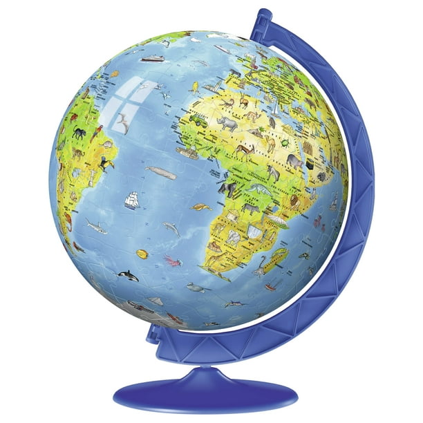 Globe terrestre pour enfants français 