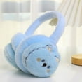 thumbnail image 6 of 1PC Cute Animal Plush Ear Warmer Earwrap Soft Folding Earflap Ear Cover Winter Warm Earmuff for Children Outdoor Cold Protection (B-Pink), 6 of 7