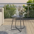thumbnail image 2 of Yangming Side Table, Round Coffee Tea End Table for Living Room, Bedroom and Balcony, 2 of 7