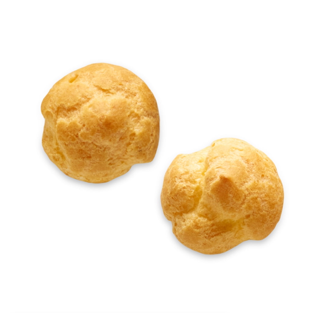 Poppies Mini Cream Puffs, Ready-to-Eat Pastry Filled with Rich Vanilla Dairy Cream, 17.6 oz (Frozen)