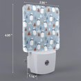 thumbnail image 2 of Fotbe Foulard d'Hiver Motif Bière Veilleuse Rétroéclairée LED avec Capteur de Mouvement & Capteur Crépuscule à l'Aube Veilleuse Écoénergétique, Veilleuse de Chambre-Uk, 2 of 7