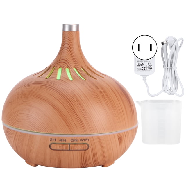 Difusor de Aroma NikouMX con Control WIFI humidificador de 400ml con Luz Nocturna de Alta Capacidad
