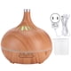thumbnail image 2 of Humidificador De Grano De Madera Con Difusor De Aroma Con Control WiFi De 400 Ml Con Luz Nocturna Colorida, 7 Colores De Luz LED, Funcionamiento Con Poco Ruido, 2 of 8