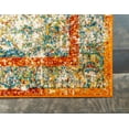thumbnail image 6 of Unique Loom Rosso Collection Area Rug - Gabrieli (4' 1" x 6' 1" Rectangle Beige/Blue), 6 of 7