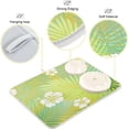 thumbnail image 4 of FREEAMG Colorful Tropical Dish Drying Mat Microfiber Drying Pad for Kitchen Counter Absorbent Mat Drying Pad Sink Mat 18 x 24 Inch, 4 of 7