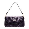 thumbnail image 5 of FEIMINA Genuine Leather Shoulder Bag for Womens, crossbody Bag with Adjustable Strap,crocodile handbags women,Retro purple purses for women, 5 of 10