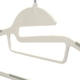 thumbnail image 3 of Simplify Kid's 12 Pack Collar Saver Clothing Hangers in White, 3 of 12