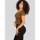 thumbnail image 4 of Player Mujer Texturizada Casual Stretch Blusa Dama Top, 4 of 5