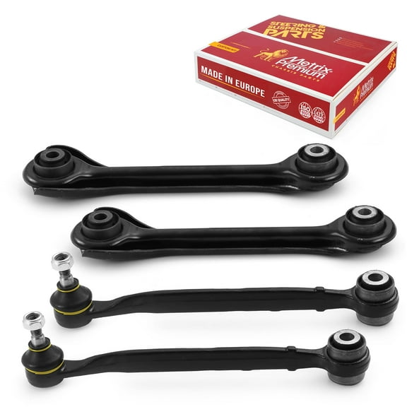 Metrix Premium Chassis Parts - 4 PC L/R Rear Upper Forward & L/R Rear Lower Forward Control Arm Kit Fits 09-10 Mercedes-Benz SLK300, 07-09 CLK550, 01-05 C320, RK620090, RK620729