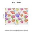 thumbnail image 4 of Placemats Set Of 4 / 6, Colorful Shell Conch Placemats For Dining Table Indoor/Outdoors Heat Resistant Washable Placemats 18" X 12", 4 of 8