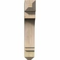 thumbnail image 5 of Ekena Millwork 6"W x 26"D x 34"H Imperial Craftsman Rough Sawn Bracket, Douglas Fir, 5 of 13