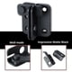 thumbnail image 3 of Sliding Door Lock Padlock Hasp Door Lock Latch Buckle Anti-theft Hook,stainless Steel Matte Black Fin IIB, 3 of 5
